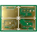 High-frequency PCB icon showing RF circuit layout and microstrip traces.
