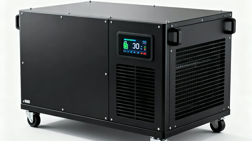 Industrial energy storage and cooling equipment used for reliability testing and validation
