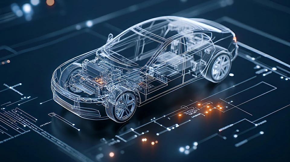 Complex automotive electronic system architecture with integrated control modules
