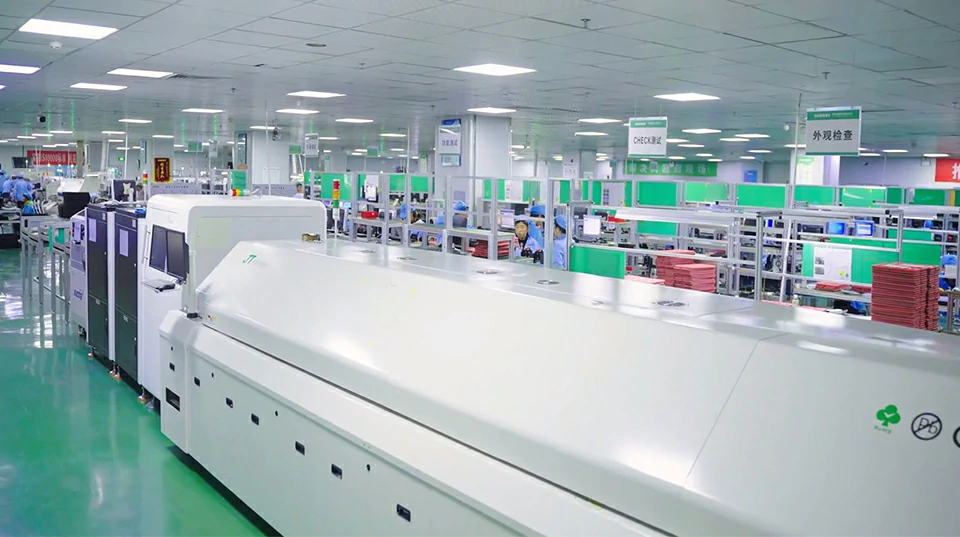 SMT production line for high-volume new energy PCBA manufacturing