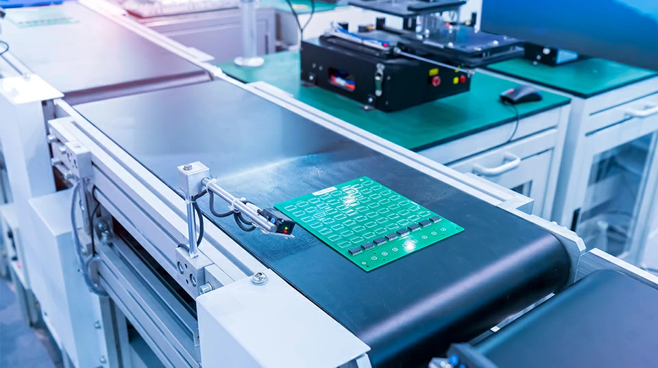 PCBA production process with traceability and supply chain control for BOM management