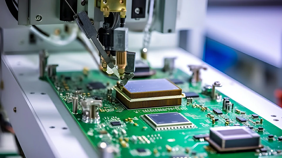 Automated electronic inspection equipment used for PCBA quality control and functional verification